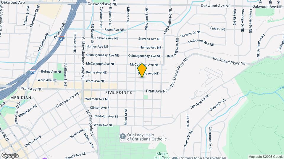 1419 Ward Ave NE Map and Location Details