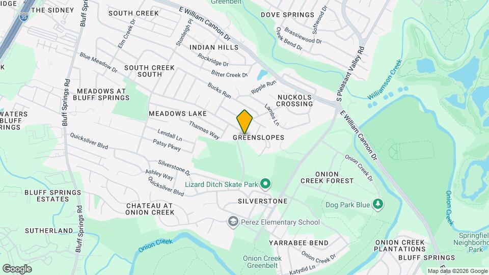 4709 Misty Slope Ln Map and Location Details