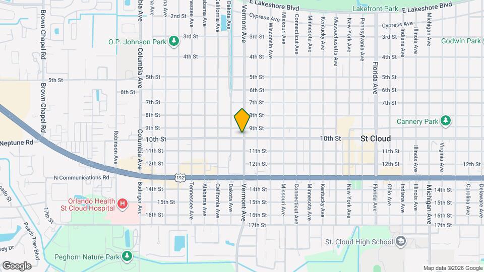 916 Vermont Ave Map and Location Details