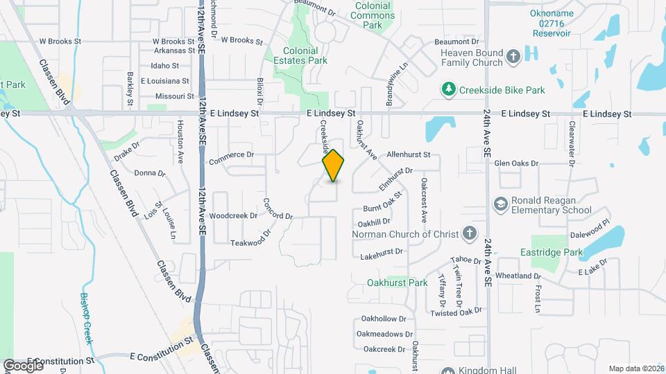 1524 Tree Line Dr Map and Location Details