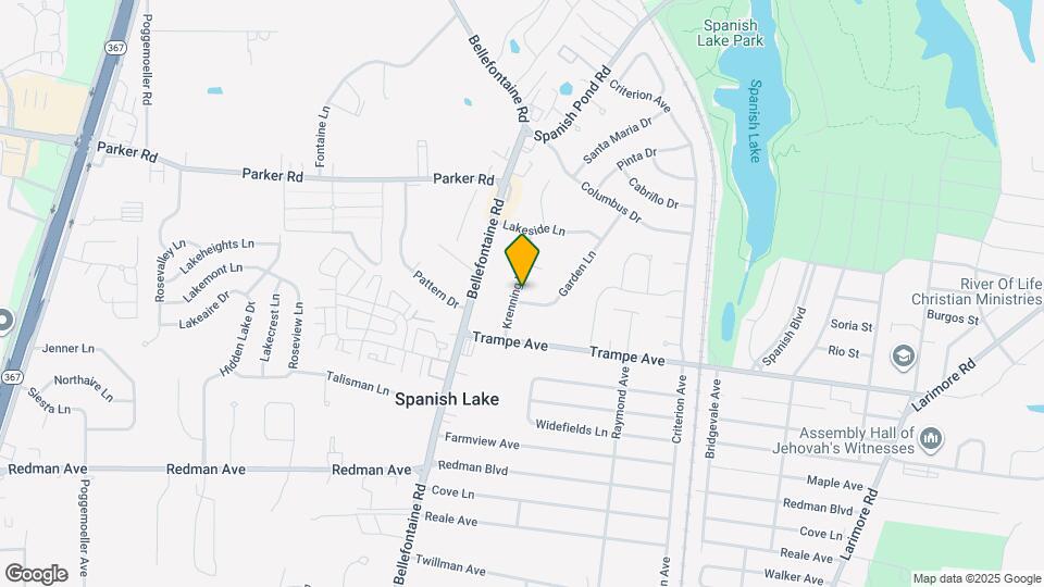 12036 Krenning Ln Map and Location Details