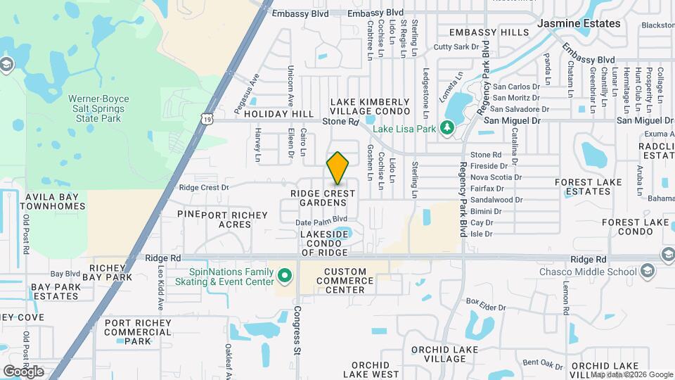 8724 Sabal Way Map and Location Details