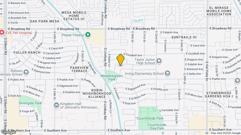 2902 E Diamond Ave Map and Location Details