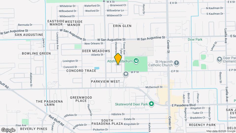 2701 Henderson Ln Map and Location Details