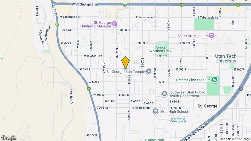 70 E 400 S, Unit Casita Mapa y Detalles de la Ubicación