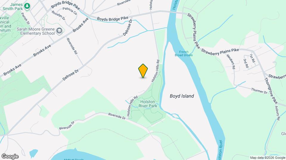 Riverside at Holston Mapa y Detalles de la Ubicación