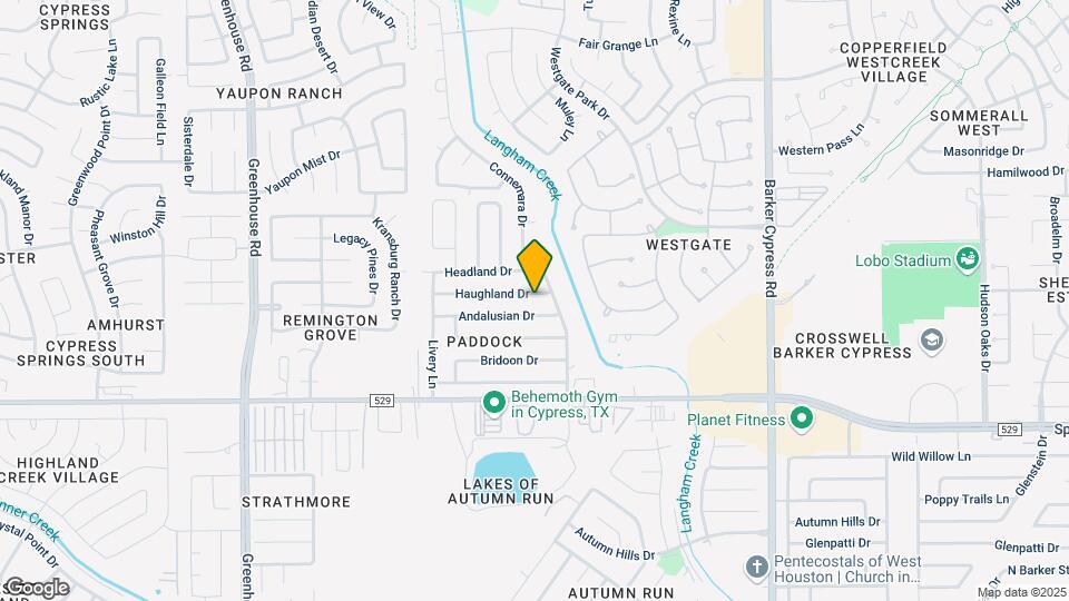 18515 Haughland Dr Map and Location Details