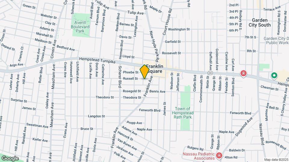 1007 Russell St, Unit One bedroom Map and Location Details