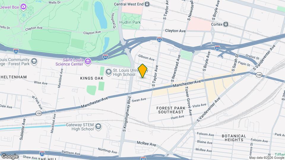 4547 Wichita Ave Map and Location Details