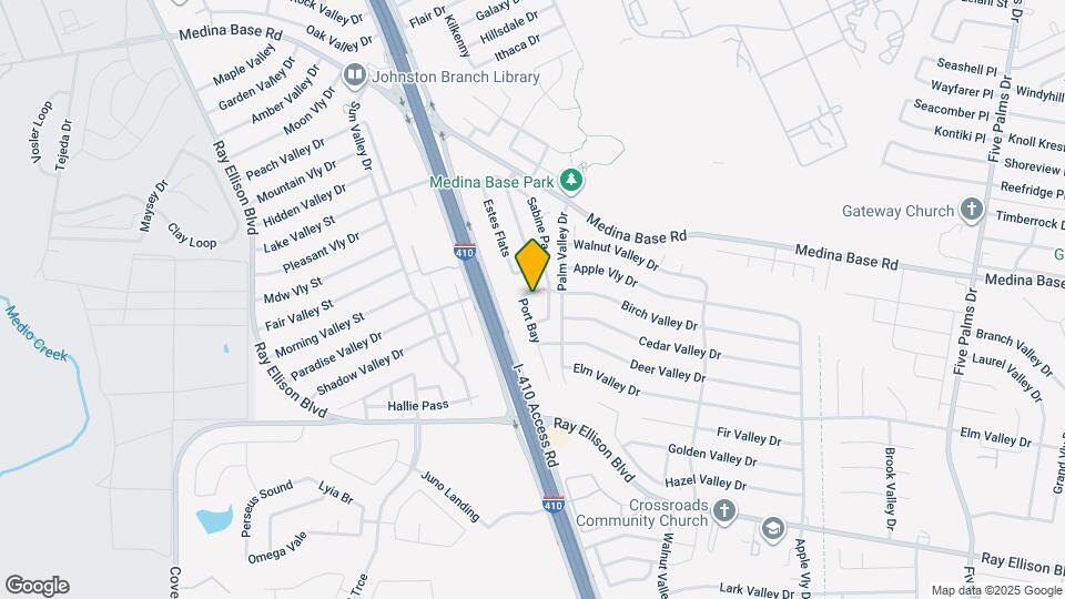 6314 Birch Valley Dr Map and Location Details