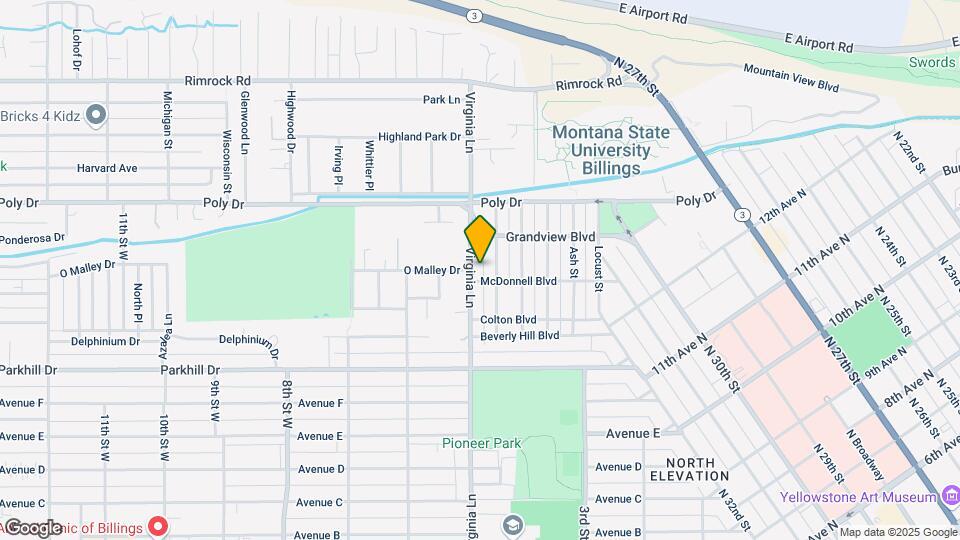 2305 Virginia Ln Map and Location Details