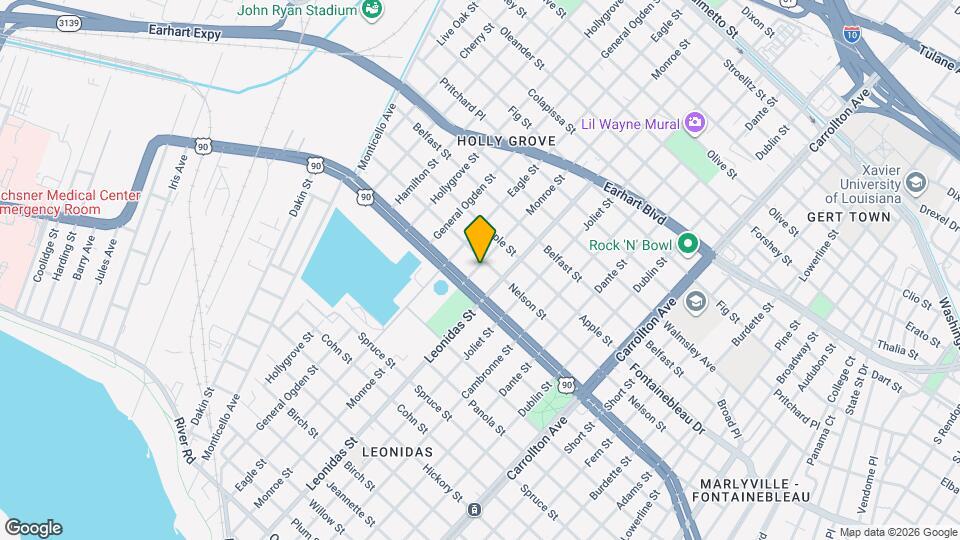 2421 Monroe St Map and Location Details