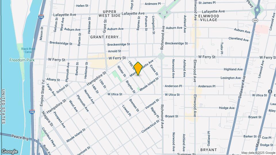 42 19th St-Unit -Lower Unit Map and Location Details
