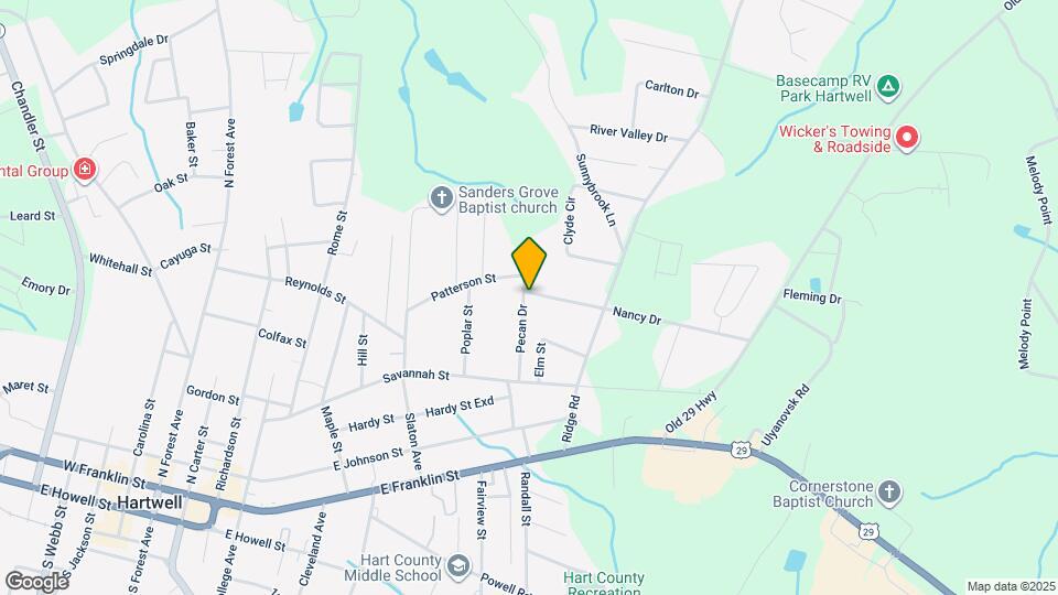 184 Pecan Dr Map and Location Details