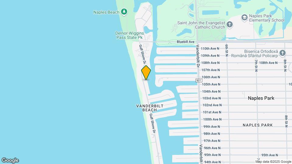 10562 Gulf Shore Dr Map and Location Details