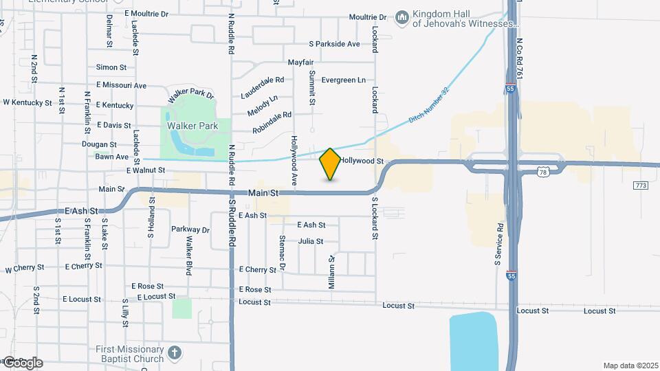 940 E Main St Map and Location Details