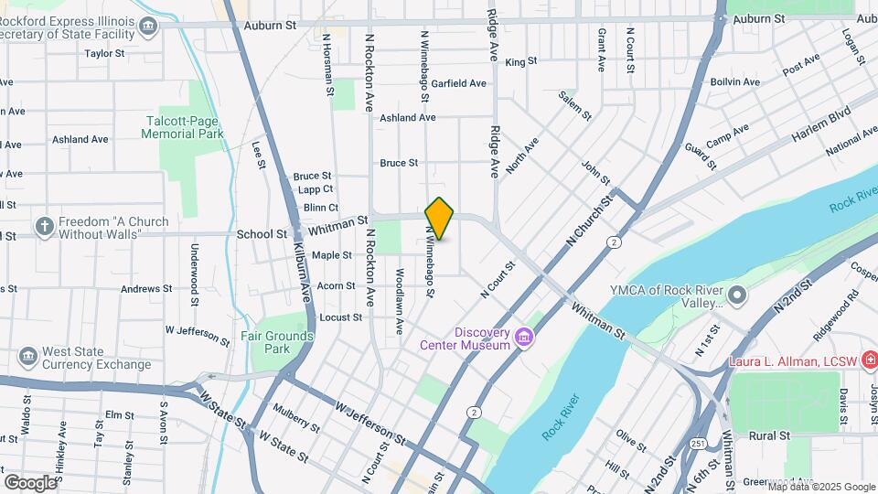 803 N Winnebago St Map and Location Details
