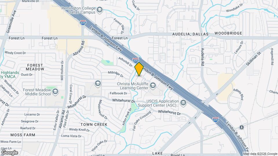 9702 W Ferris Branch Blvd Map and Location Details