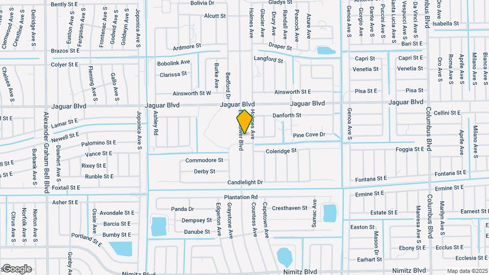 833 Eisenhower Blvd Map and Location Details
