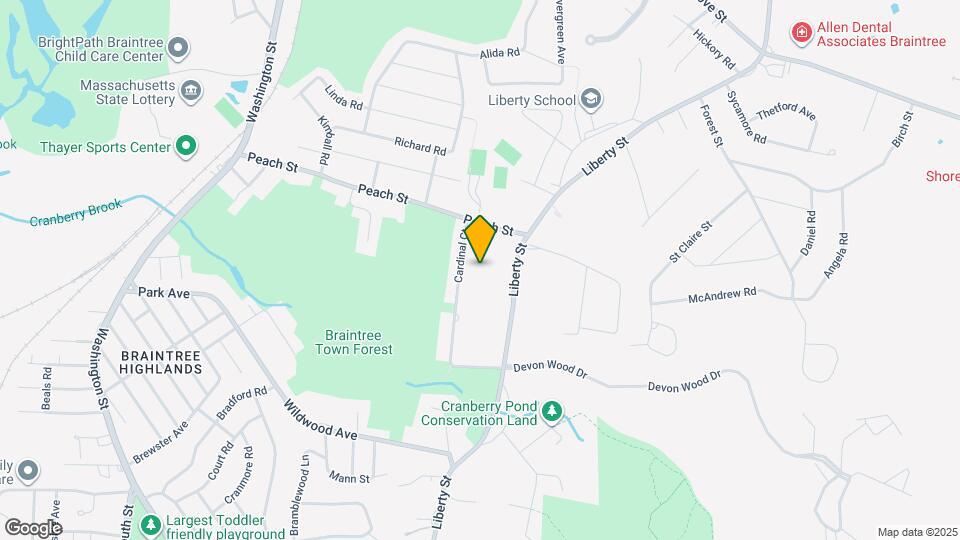 1327 Liberty St Map and Location Details