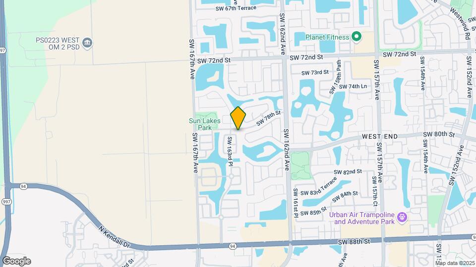 7831 SW 164th Ave Map and Location Details