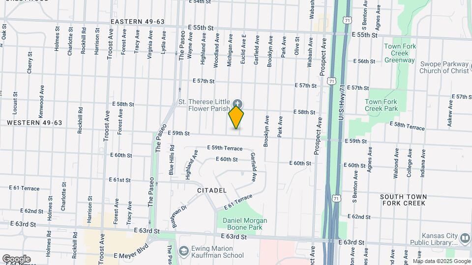 5842 Euclid Ave E Map and Location Details