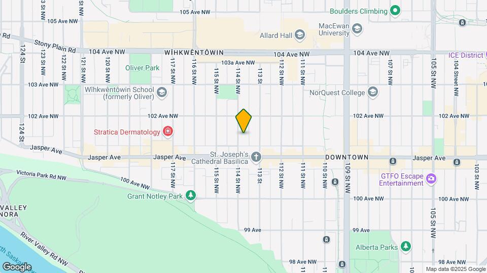 10145 114th St NW Map and Location Details