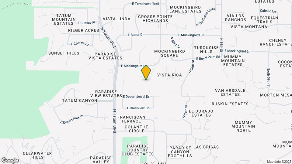 5057 E Sky Desert Ln Map and Location Details