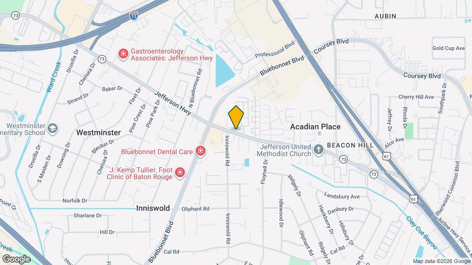 Jefferson Shadows Apartments Map and Location Details