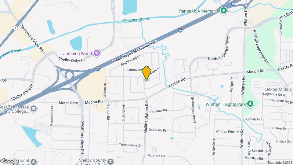 1468 Mullins Station Rd Map and Location Details