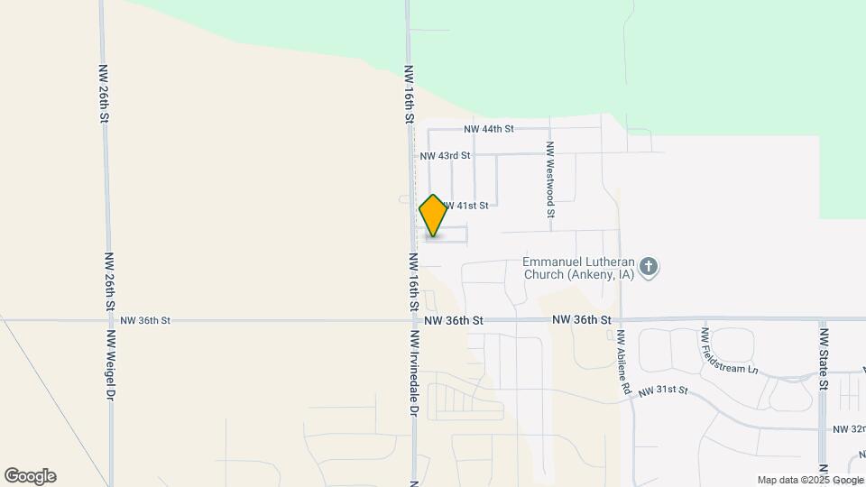 2921 NW 40th St Map and Location Details