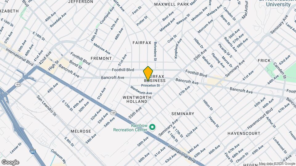 5366-5368 Fairfax Ave Mapa y Detalles de la Ubicación