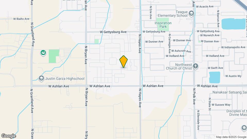 6128 W Swift Ave Map and Location Details