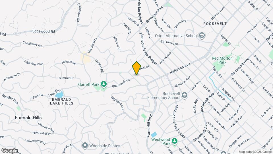 815 Canyon Rd Map and Location Details