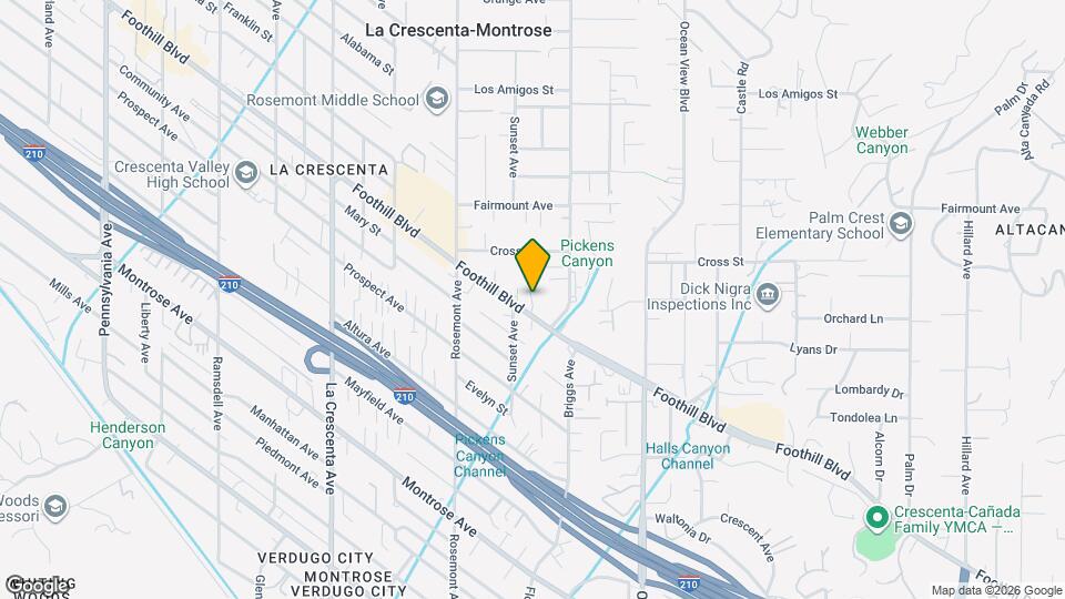 2425 Foothill Blvd Map and Location Details