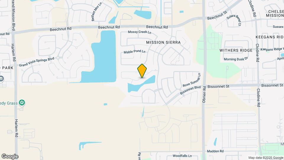 18107 Sonora Brook Ln Mapa y Detalles de la Ubicación