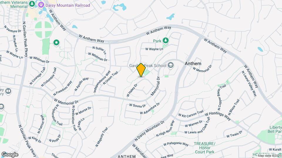 2862 W Haley Dr Map and Location Details
