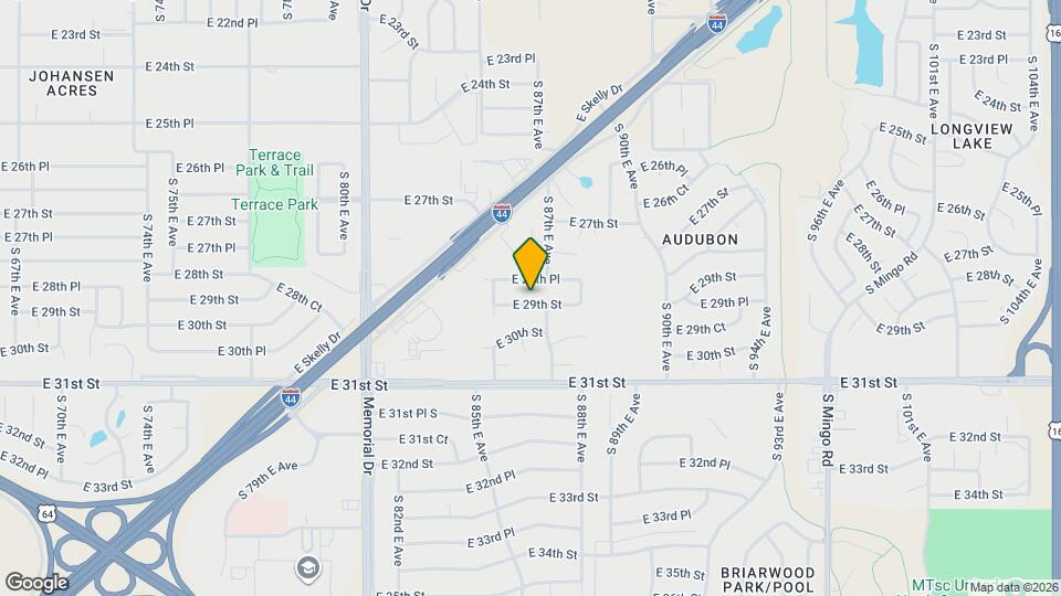 8637 E 29th St Map and Location Details