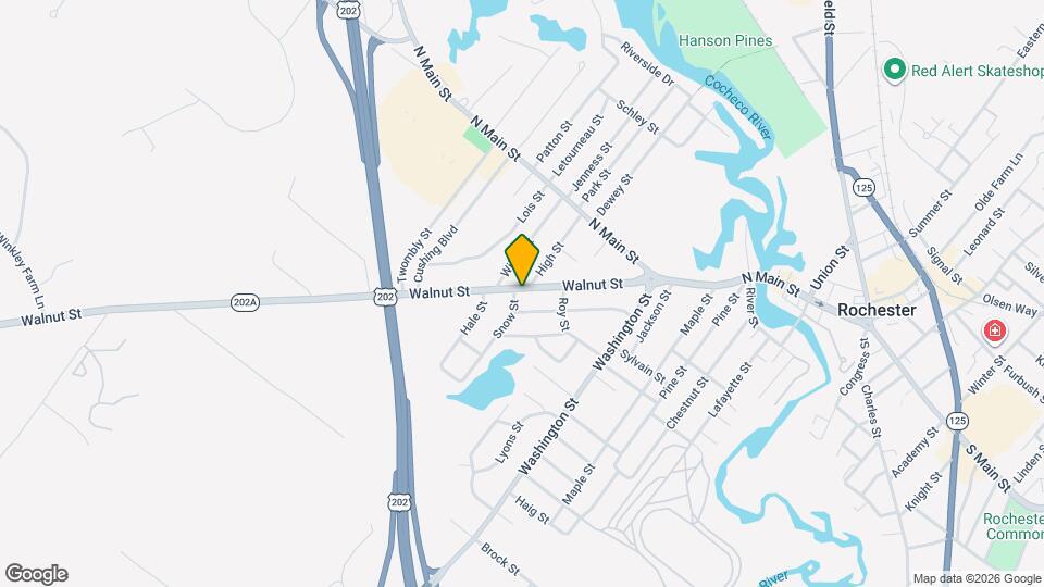 54 Walnut St Map and Location Details