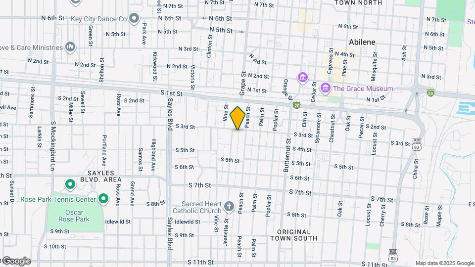 1631 S 3rd St Map and Location Details