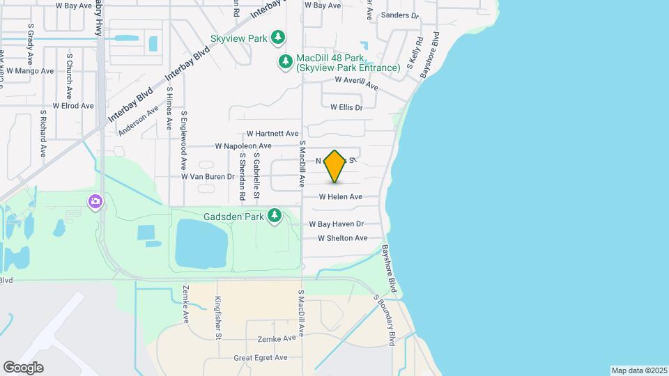 3016 W Meadow St Map and Location Details