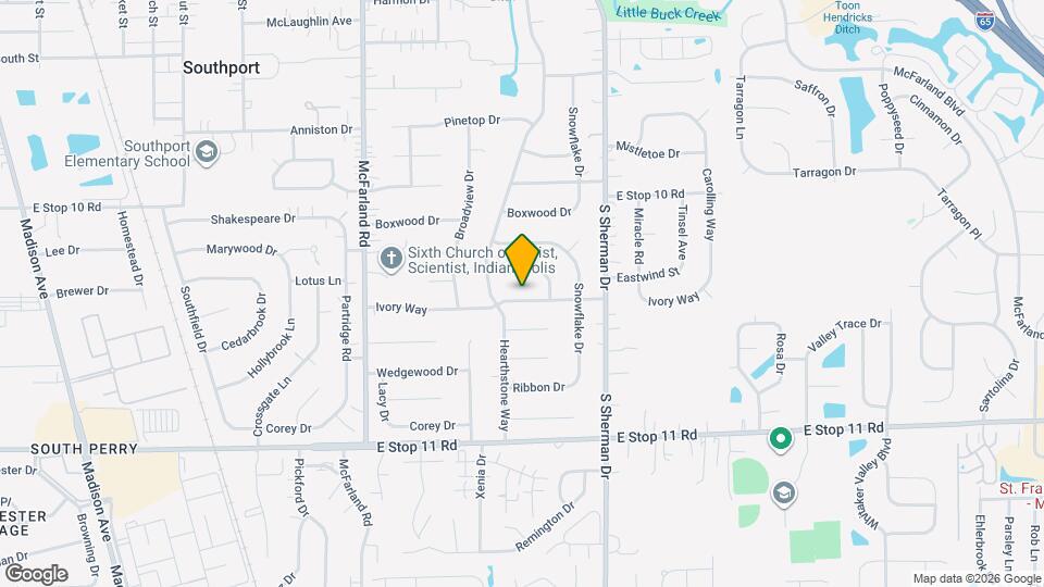 3602 Ivory Way Map and Location Details