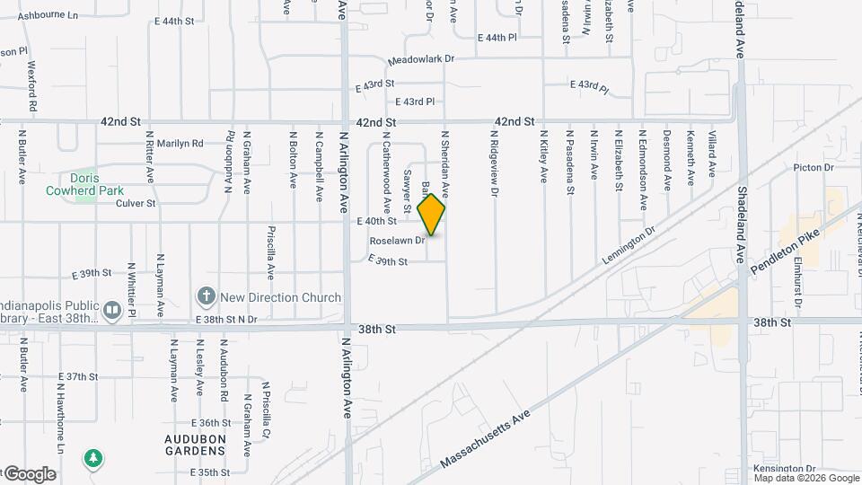 3919 Barnor Dr Map and Location Details