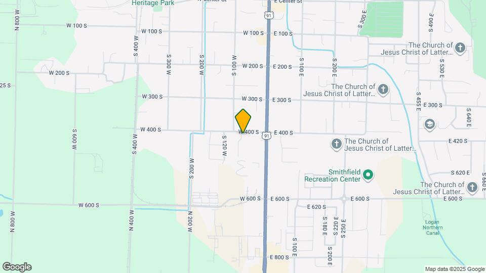 76 W 400 S Map and Location Details