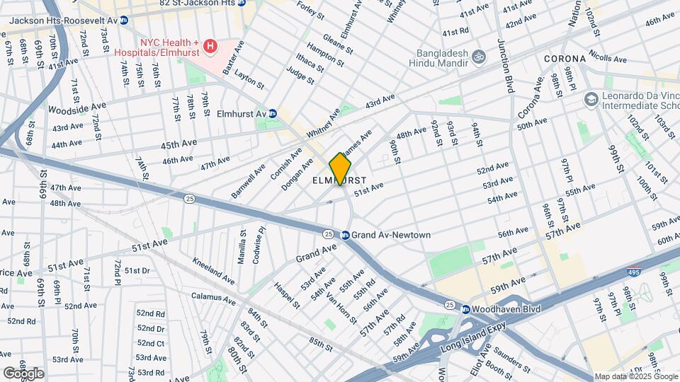 85-14 Broadway Mapa y Detalles de la Ubicación