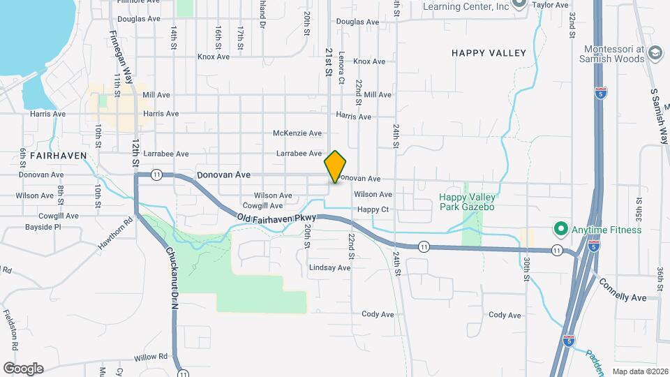 1611 21st St Map and Location Details