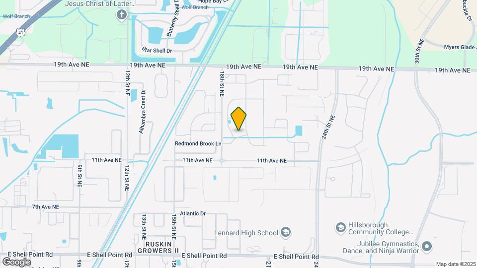 1906 Redmond Brook Ln Map and Location Details