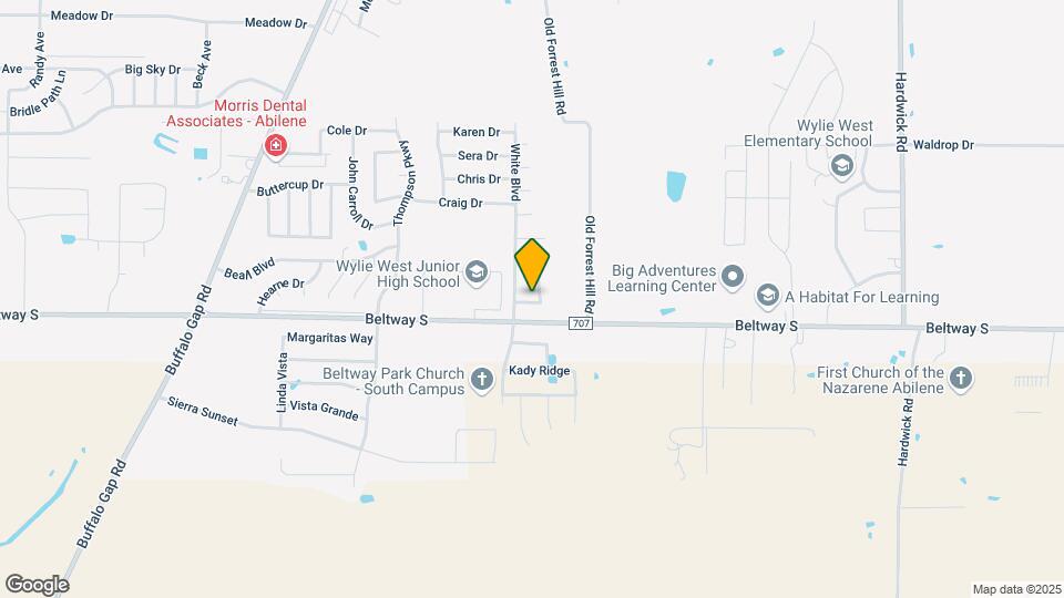8026 Bonnie Cir-Unit -8026 Bonnie Cir, Abilene, TX 79606 Map and Location Details