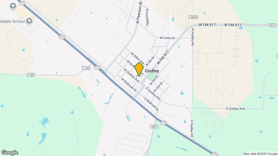 108 W Godley Ave Map and Location Details