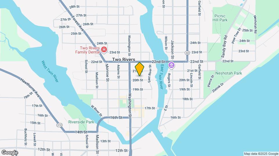 2002 Jefferson St, Unit Upper Map and Location Details